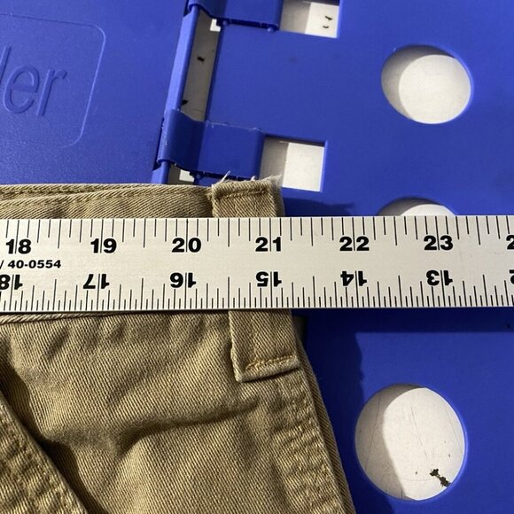 Carhartt B324DKH Pants Mens Fits (42x29) Dark Khaki Carpenter Relaxed Fit Canvas - Picture 13 of 15